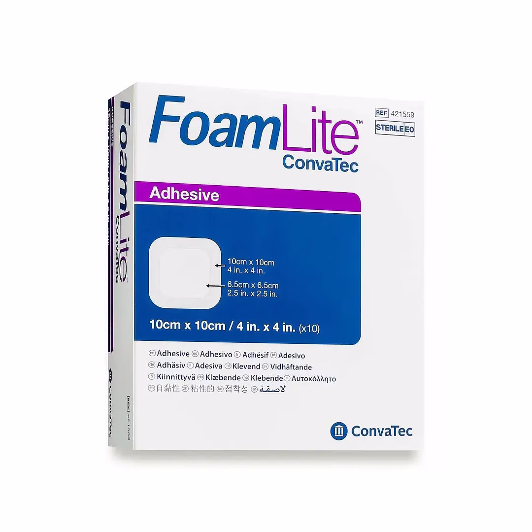 COHE0037 FOAM LITE® 10X10 cm – Unidad – Convatec - Imagen 1