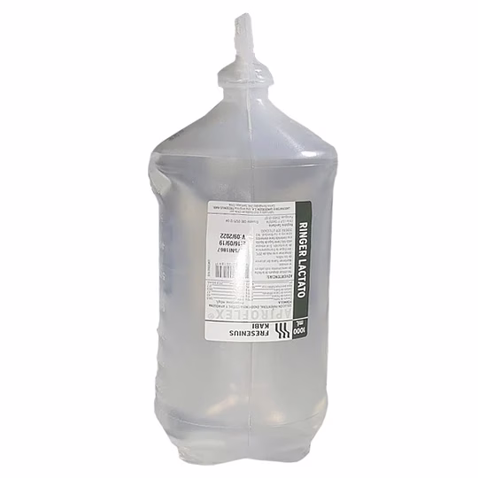 DKSU0007 Ringer Lactato 1000 ml – Matraz - Matraz – Fresenius Kaby - Imagen 1