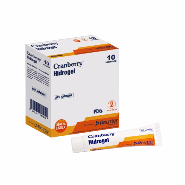 Apósito hidrogel tubo 15 gr – Tubo 15 gr - Tubo – Cranberry - Imagen 1